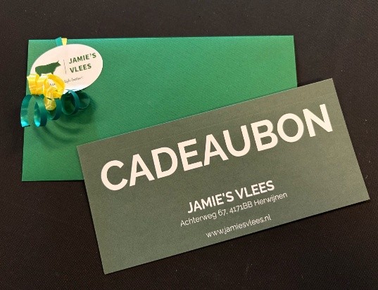 Relatiegeschenk Jamies Vlees